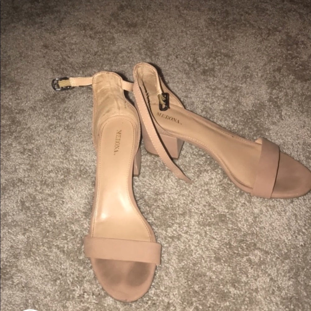 Block high heels